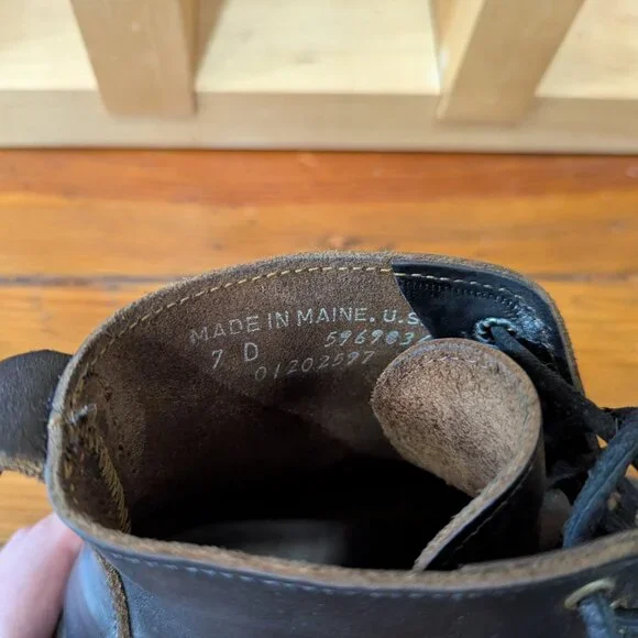 Rancourt & Co for Club Monaco Made in Maine, USA 5-Eyelet Mid Boot - Picture 6 of 6